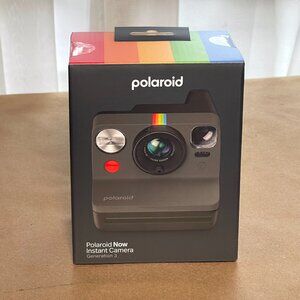 POLAROID NOW Generation 3 i-Type Instant Camera BLACK / NEW SEALED NIB NIP